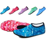 1Pair Water Shoes Women's Men's Outdoor Beach Swimming Shoes Quick-Dry Barefoot Shoes Surfing Yoga Pool Exercise